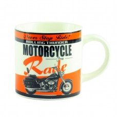  Чашка "Motorbike Desing Assorted", помаранчева, 9 см 