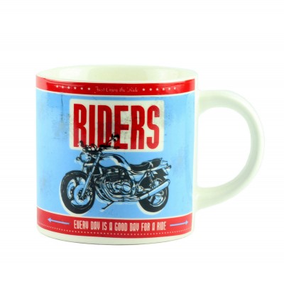  Чашка "Motorbike Desing Assorted", блакитна 9 см 