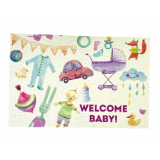  Листівка "Welcome. bady!" 10х15 см
