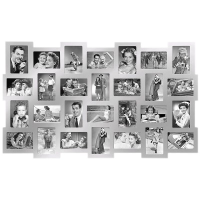 Фоторамка Collage 28, срібляста 