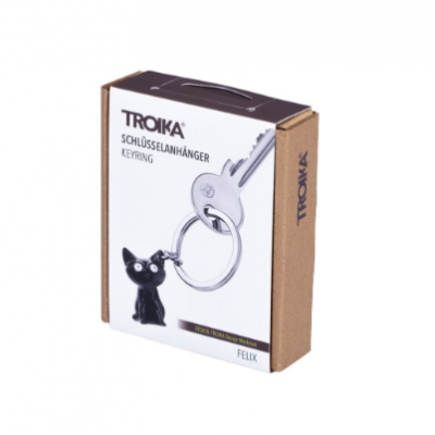 Брелок "Cat Felix" Troika, чорний Брелок "Cat Felix" Troika, чорний