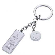 Брелок "WHAT MAKES YOU HAPPY"/метал Брелок "WHAT MAKES YOU HAPPY"/метал