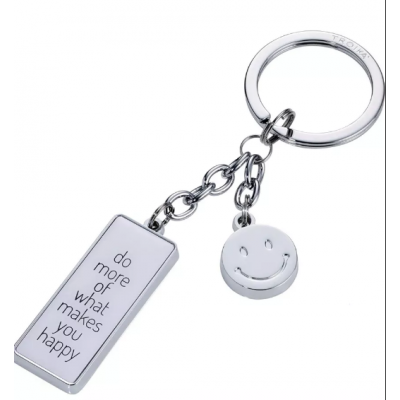 Брелок "WHAT MAKES YOU HAPPY"/метал Брелок "WHAT MAKES YOU HAPPY"/метал