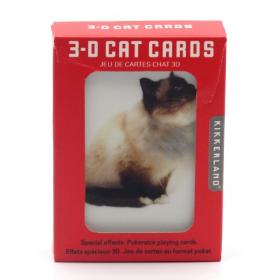 Игральные карты "3D Котики" 