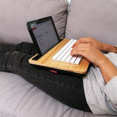 Подставка для закусок и планшета "Домашний iPad"