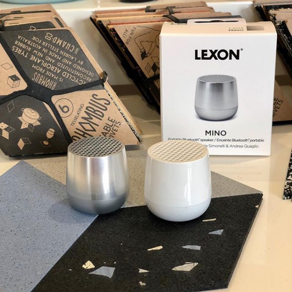 スピーカー・ウーファー LEXON TWIN MINO Два Bluetooth динамика Lexon TWIN MINO stereo, алюминий в интернет
