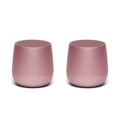 Два Bluetooth динаміки Lexon TWIN MINO stereo, рожевий Два Bluetooth динаміки Lexon TWIN MINO stereo, рожевий