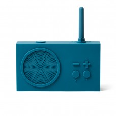 Bluetooth колонка с радио Lexon Tykho 3, темно-синяя Bluetooth колонка с радио Lexon Tykho 3, темно-синяя