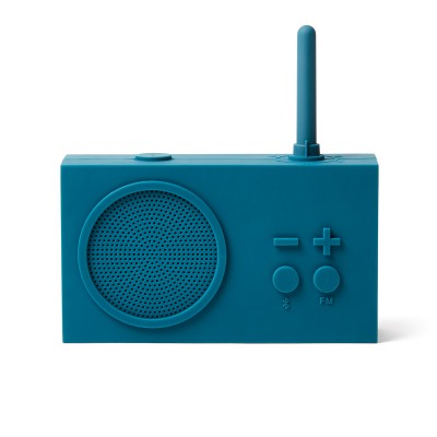 Bluetooth колонка с радио Lexon Tykho 3, темно-синяя Bluetooth колонка с радио Lexon Tykho 3, темно-синяя
