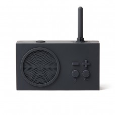 Bluetooth колонка с радио Lexon Tykho 3, черная Bluetooth колонка с радио Lexon Tykho 3, черная
