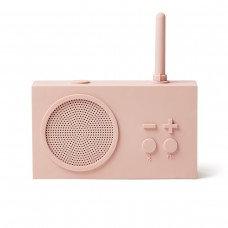 Bluetooth колонка с радио Lexon Tykho 3, розовый Bluetooth колонка с радио Lexon Tykho 3, розовый