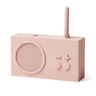 Bluetooth колонка с радио Lexon Tykho 3, розовый Bluetooth колонка с радио Lexon Tykho 3, розовый