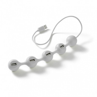 USB разветвитель Lexon PEAS 4, белый