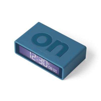 Будильник Lexon FLIP+, темный синий