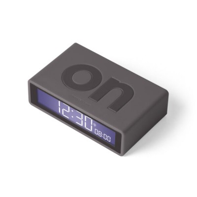 Будильник Lexon FLIP+, серый Будильник Lexon FLIP+, серый