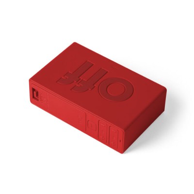 Будильник Lexon FLIP+, красный