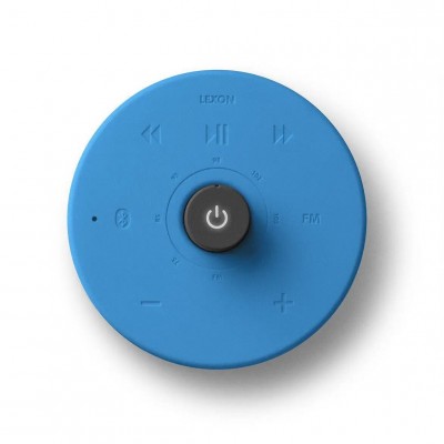  Радіо FM з Bluetooth-динаміком Lexon Hibi, блакитне 