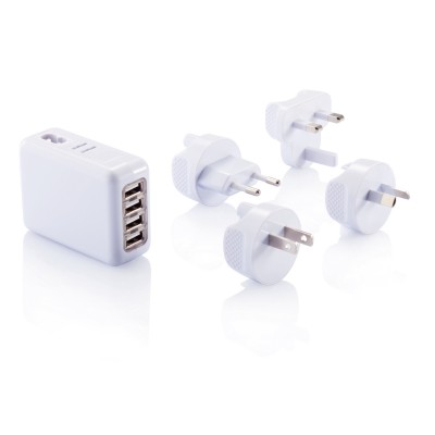 Зарядное устройство на 4 USB порта Зарядное устройство на 4 USB порта