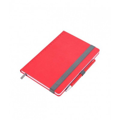 Блокнот із кульковою ручкою Troika SLIM PAD A5, червоний Блокнот із кульковою ручкою Troika SLIM PAD A5, червоний