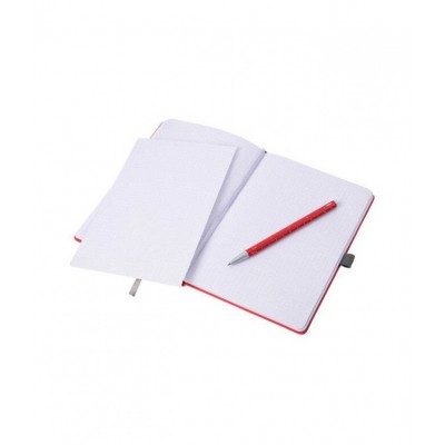 Блокнот із кульковою ручкою Troika SLIM PAD A5, червоний Блокнот із кульковою ручкою Troika SLIM PAD A5, червоний