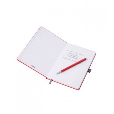 Блокнот із кульковою ручкою Troika SLIM PAD A5, червоний Блокнот із кульковою ручкою Troika SLIM PAD A5, червоний