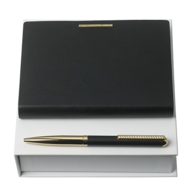 Набор блокнот и ручка A5 Barrette Noir Nina Ricci Набор блокнот и ручка A5 Barrette Noir Nina Ricci
