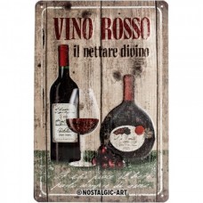  Магніт 8x6 см "Vini Rosso" Nostalgic Art (14212) 