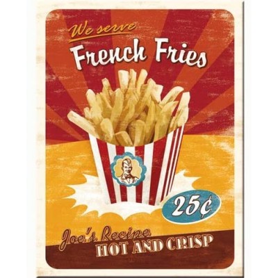 Магніт 8x6 см "French Fries" Nostalgic Art (14231) Магніт 8x6 см "French Fries" Nostalgic Art (14231)