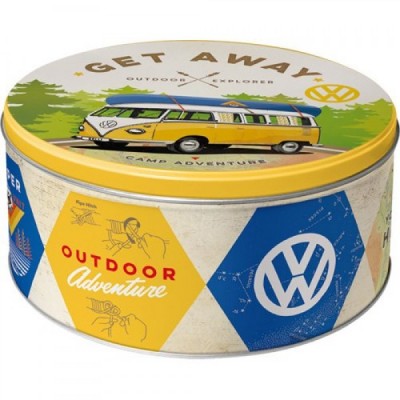 Коробка для зберігання "Round L VW Bulli" Nostalgic Art (30601) 