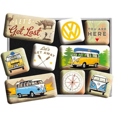 Набор магнитов "VW Bulli - Let's Get Lost"" 