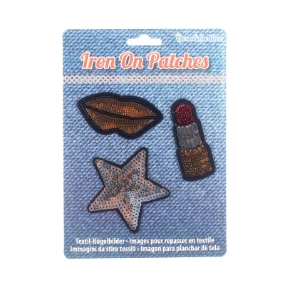  Дисплей шеврони Iron on Patches "Губи" 