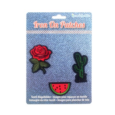  Дисплей шеврони Iron on Patches "Роза" 