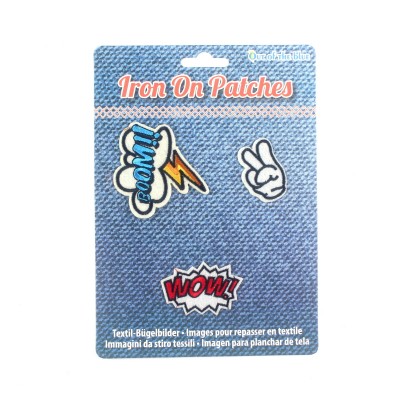  Дисплей шеврони Iron on Patches "Boom!!!" 