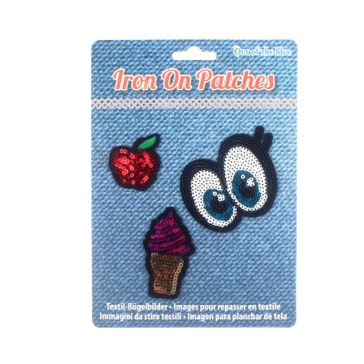  Дисплей шеврони Iron on Patches "Очі" 