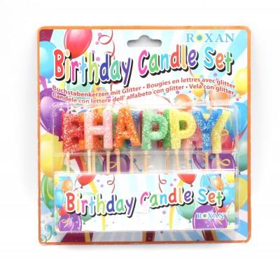 Свечи "Happy Birthday"