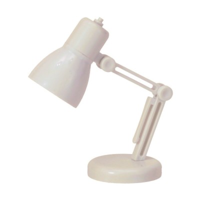 Мини LED лампа для чтения, белая Мини LED лампа для чтения, белая