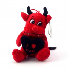  Іграшка Devil with black heart плюшева 
