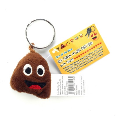 Брелок "Plush Emotion" -"Весела какашка" зі звуком Брелок "Plush Emotion" -"Весела какашка" зі звуком