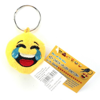 Брелок "Plush Emotion" -"Обличчя зі сльозами щастя" зі звуком Брелок "Plush Emotion" -"Обличчя зі сльозами щастя" зі звуком