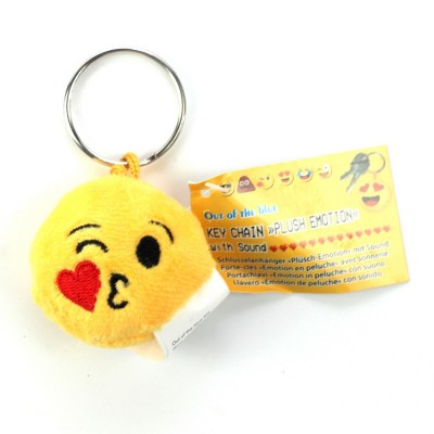 Брелок "Plush Emotion" Обличчя, що посилає поцілунок, зі звуком Брелок "Plush Emotion" Обличчя, що посилає поцілунок, зі звуком