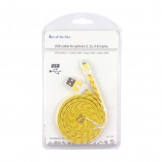 Кабель USB Apple lightning для Iphone, IPad, червоний 