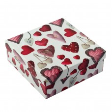 Коробка подарункова ООТВ Heart 22 х 22 х 8 см Коробка подарункова ООТВ Heart 22 х 22 х 8 см