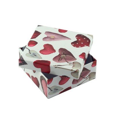 Коробка подарункова ООТВ Heart 8 х 8 х 4,5 см Коробка подарункова ООТВ Heart 8 х 8 х 4,5 см