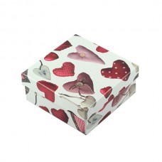 Коробка подарункова ООТВ Heart 8 х 8 х 4,5 см Коробка подарункова ООТВ Heart 8 х 8 х 4,5 см