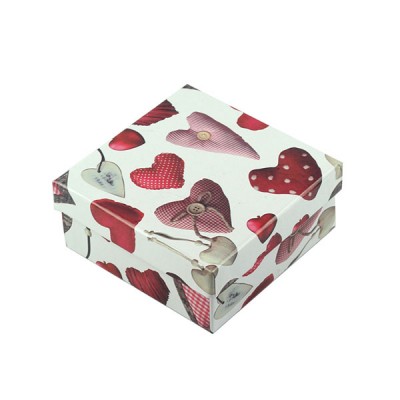 Коробка подарункова ООТВ Heart 8 х 8 х 4,5 см Коробка подарункова ООТВ Heart 8 х 8 х 4,5 см