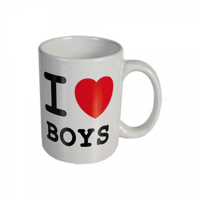 Чашка "I love boys" керамічна 8 см Чашка "I love boys" керамічна 8 см
