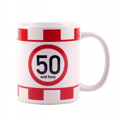 Чашка  "Happy Birthday 50" 
