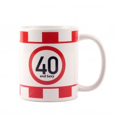  Чашка  "Happy Birthday 40" 