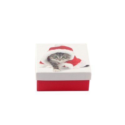  Коробка подарункова ООТВ Santa Cat 10 х 10 х 8 см 