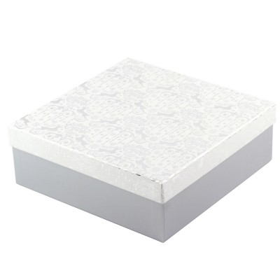  Коробка подарункова "Silver" 22 х 22 х 8 см 